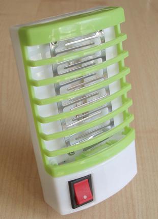 Электрический LED отпугиватель комаров, насекомых, мух, 220В, 1Вт