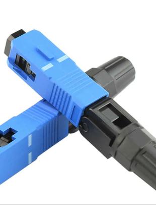 Быстрый коннектор SC/UPC для кабеля FTTH, фаст-коннектор