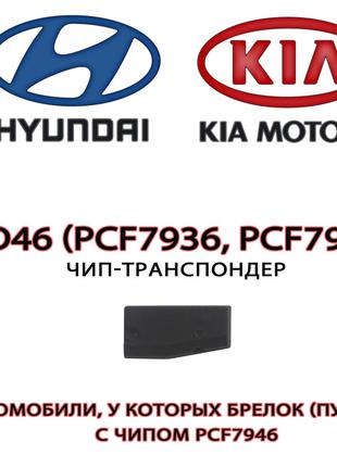 ID46 (PCF7936, PCF7946) подготовка чипа для прописки KIA Hynda...