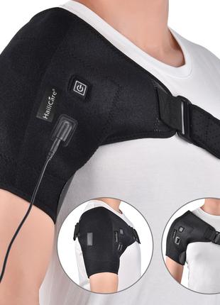 Бандаж на плече зігрівальний плечовий, USB. Теплотерапія для п...
