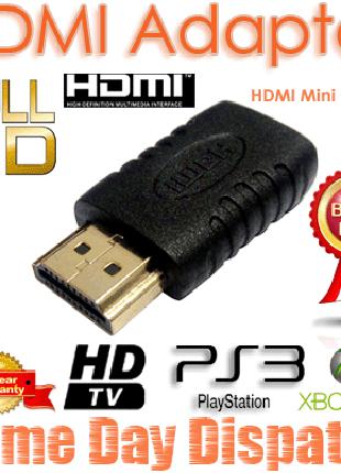 Переходник HDMI папа - mini HDMI C мама адаптер adapter 1080 m...