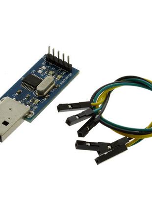 Адаптер USB - RS232 TTL Converter Module PL2303 + 4 кабеля