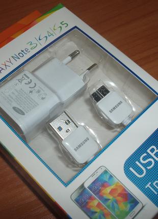 Кабель USB 3.0 - microUSB 3.0, зарядное для Samsung GALAXY Note 3