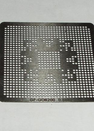 BGA шаблони Nvidia 0.6 mm GF-GO6200 трафарети для реболлу ребо...