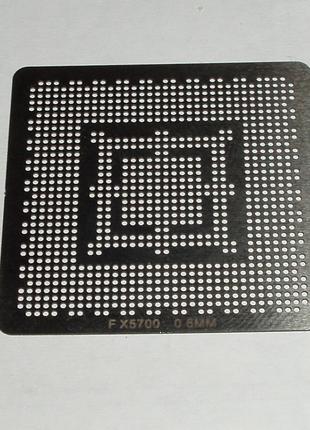 BGA шаблони Nvidia 0.6 mm FX5700 трафарети для реболлу реболін...