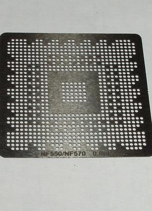 BGA шаблони Nvidia 0.6 mm NF550 / NF570 трафарети для реболла ...