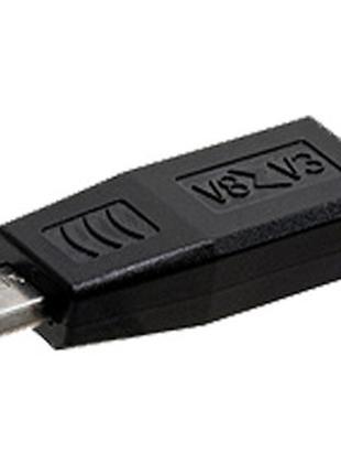 Переходник micro USB (папа) - mini USB (мама) #943