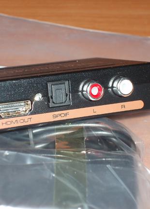 Конвертер HDMI 1.4 3D вход - выходы HDMI отдельный звук Toslin...
