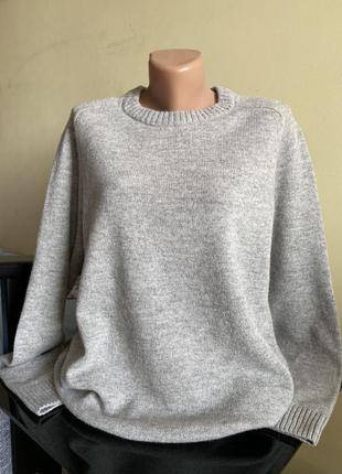 Вовняний джемпер, вовняний джемпер l-xl h&m