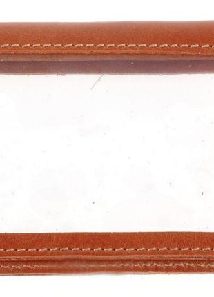 Шкіряна обкладинка для водійських прав SHVIGEL 16080, Коричневий
