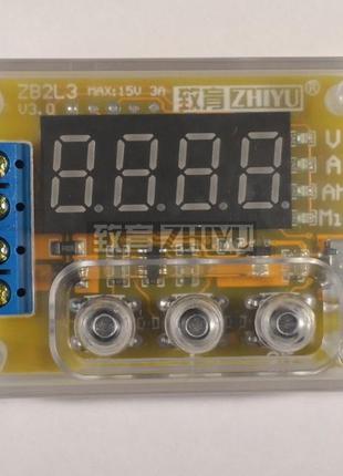 ZB2L3 V3 Тестер, измеритель ёмкости,тока,времени аккумуляторов...