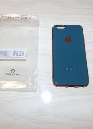 Чехол силикон zefir case для apple iphone 6 / 6s (темно-зелёны...