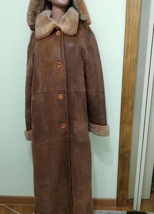 Дублянка жіноча куртка з плащ пальто зима