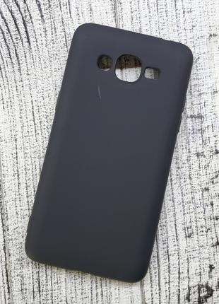 Чехол Samsung G532F Galaxy J2 Prime силиконовый черный для тел...