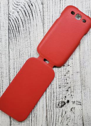 Чехол-флип Samsung i9300 Galaxy S3 красный для телефона