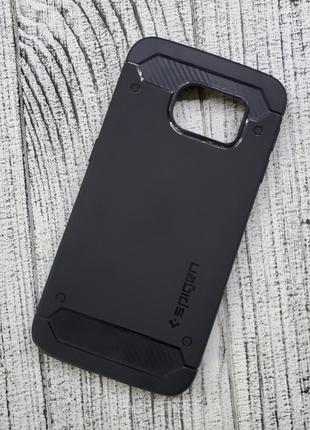 Чехол Samsung G925F Galaxy S6 Edge силиконовый черный для теле...
