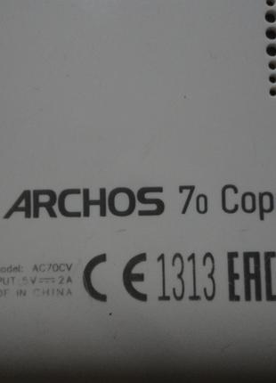 Крышка для Archos 70 Copper б.у. оригинал