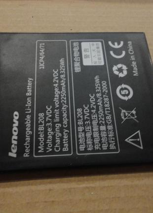 Аккумулятор Батарея для Lenovo BL208 / S920
