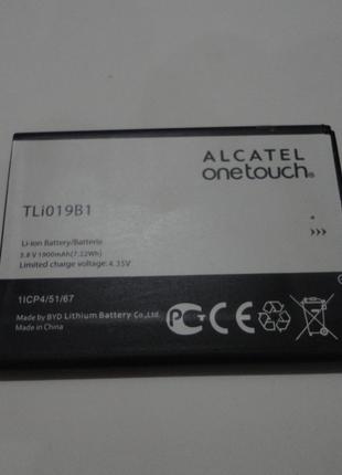 Аккумулятор tli019b1 для alcatel one touch 7041d б.у. оригинал