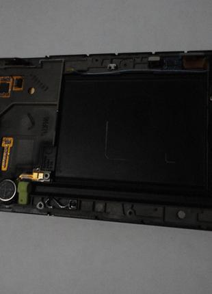 Дисплей Samsung Galaxy Note, N7000 , черный б.у. , с сенсорным...