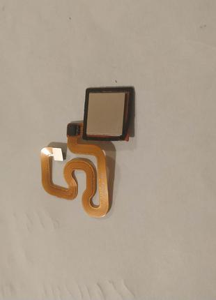 Шлейф отпечатка пальца черный и золото б.у. Xiaomi Redmi 5 mdg...