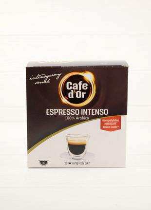 Кофе в капсулах Cafe d`or Espresso Intenso 16шт 112г (Польша)