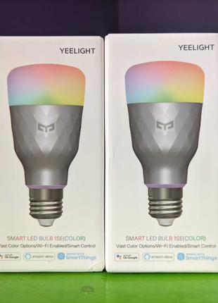 Різнокольорова RGB LED лампа лампочка Xiaomi YEELIGHT 1 SE роз...