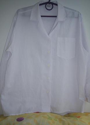 Рубашка блуза женская классика р. l