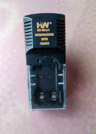 Несправний зарядний пристрій Hi-Watt HWBC6 для АА, ААА Акум...