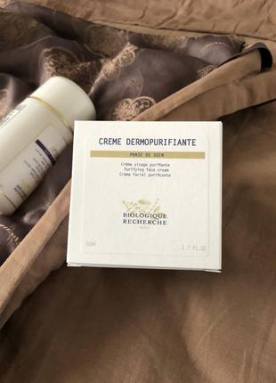 Дермоочищающий крем для обличчя dermopurifiante biologique rec...