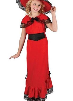 Викторианская дама скарлетт о хара леди костюм рост 110-122