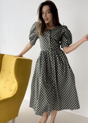 Платье в стиле лора эшли laura ashley романтичное с пышными ру...