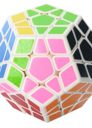 Кубик логика Многогранник 0934C-5 белый