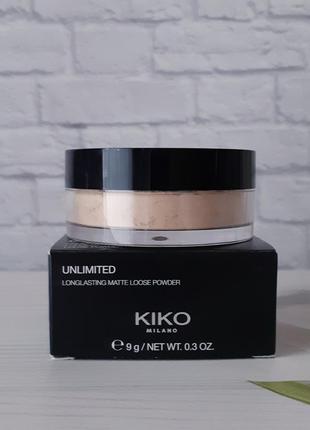 Unlimited long lasting matte loose powder! минеральная розсыпч...