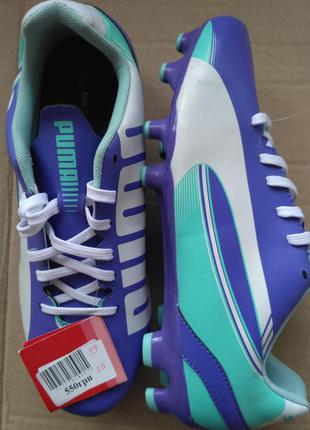 Бутсы puma evospeed 5, 22.5 см, 24 см