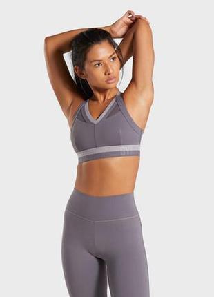 Топ бра для тренировок gymshark empower sports bra, xs размер