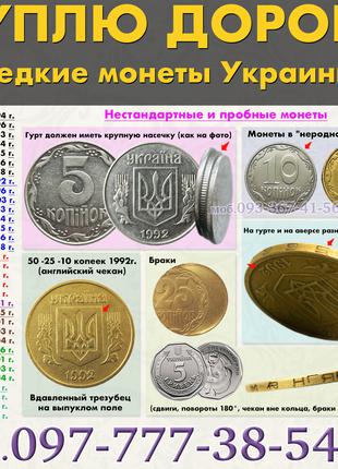 Оценка и скупка обиходных монет Украины, СССР, царской России
