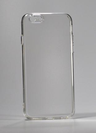 Прозрачный силиконовый чехол на Iphone 6