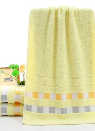 Полотенце для кухни из чистого хлопка yellow - 2 шт.