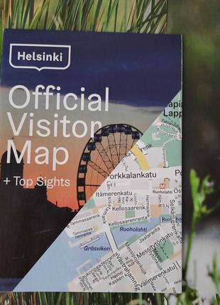 Финляндия. Хельсинки. Helsinki. Путеводитель. Карта. Новинка.