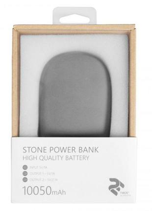 Портативное зарядное устройство 2E Power Bank Stone 10050mAh, ...