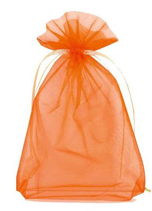 Оранжевый мешочек из органзы ив роше