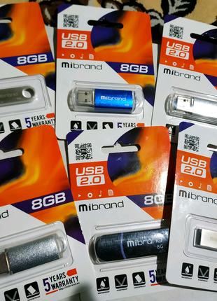 USB Flash Mibrand 8GB.Нова.