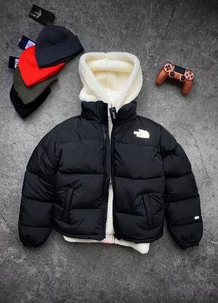 north face puffer jacket blue