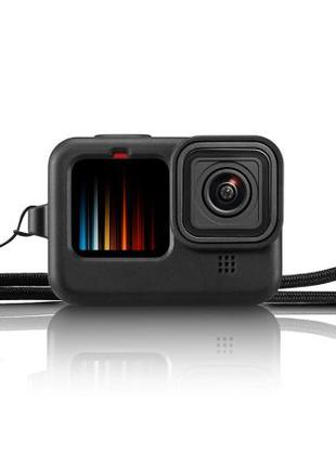 Силиконовый чехол с колпачком для GoPro Hero 9 \ 10 Black