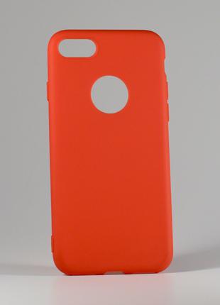 Защитный чехол на Iphone 7 тонкий красный