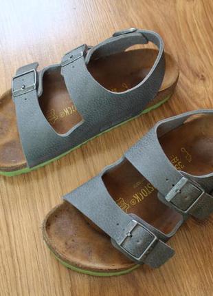 Унисекс ортопедичные немецкие босоножки birkenstock