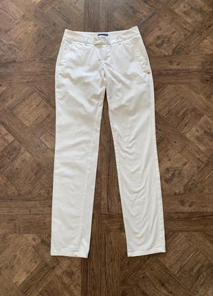 Белые, летние брюки, штаны phard, размер xs/s