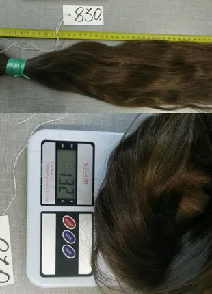 Шикарнейший светлорусые слов'янські волосся для нарощування(830)