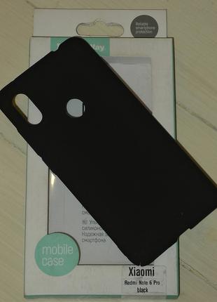 Чехол ColorWay Xiaomi Redmi Note 6 Pro PC case black 0617